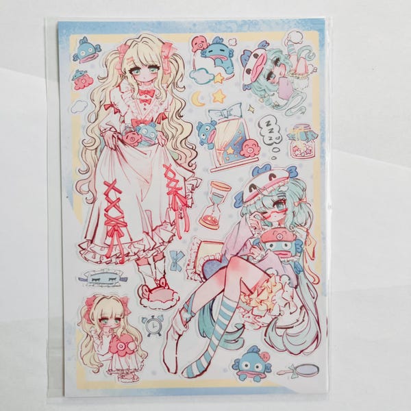 Cute Hangyo Don Sticker Sheet (51)
