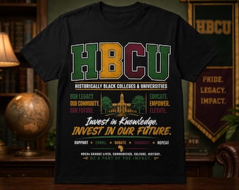 HBCU Pride T-Shirt | Historically Black Colleges & Universities