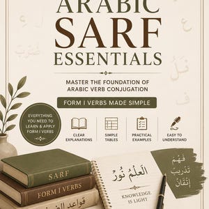 Arabic Sarf Essentials | Form I Verb Patterns |Study Guide | Conjugation Tables PDF | Quranic Arabic