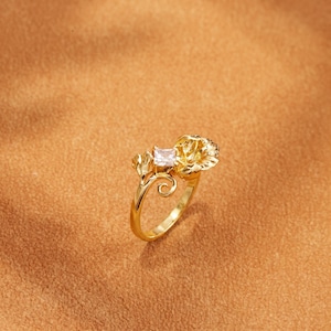 Sweet Pea Ring - Etsy