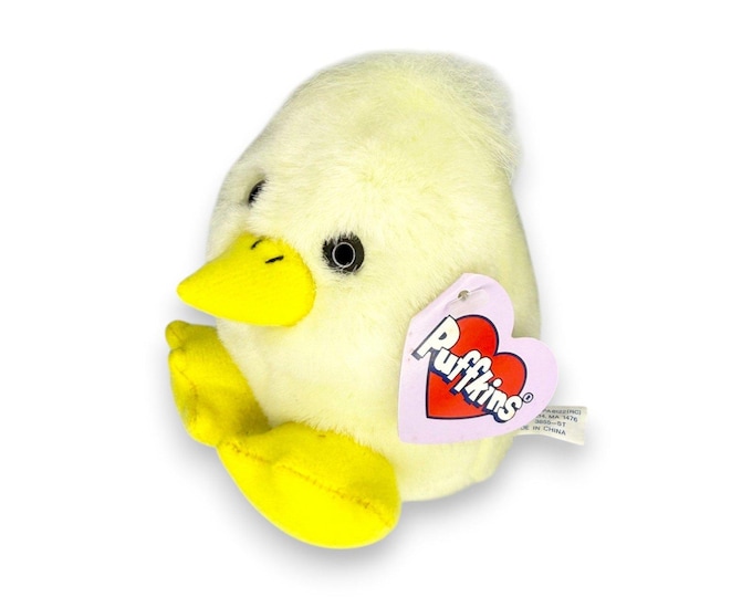 Peeps the Chick | Fluffy Spring Sweetie | Puffkins Collectible Plush