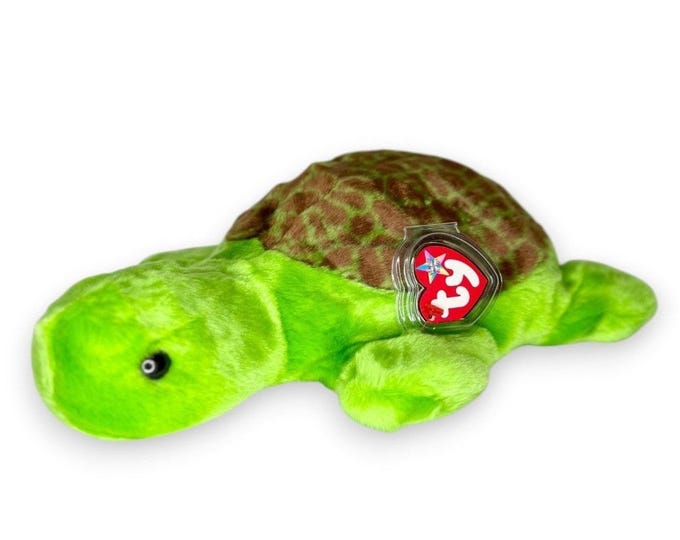 Speedy the Turtle TY Beanie Buddies | Mint Heart & Tush Tags