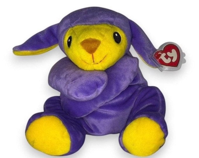 Baba the Lamb | Purple Lullaby  | Mint Heart Tag TY Pillow Pal