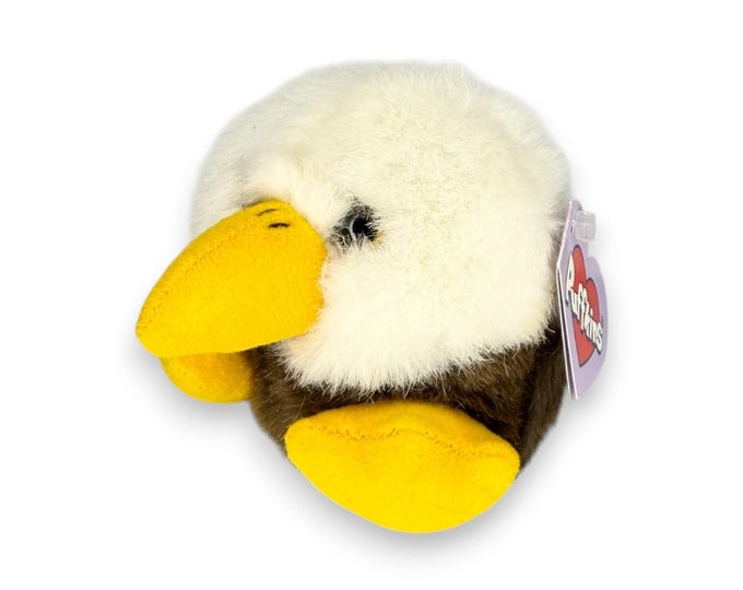 Baldwin the Eagle | Proud Little Eagle | Puffkins Collectible Plush