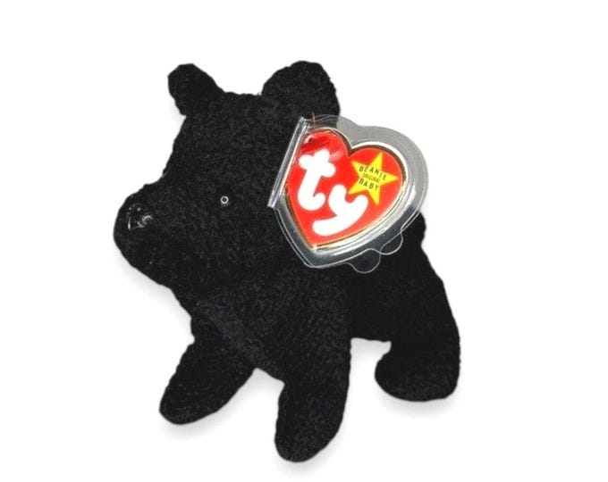 Scotty the Terrier | Loyal Little Terrier | Mint Heart Tag TY Beanie Baby