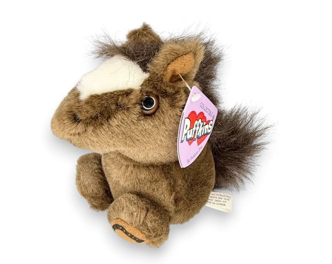 Horace the Horse | Shaggy Little Stallion | Puffkins Collectible Plush