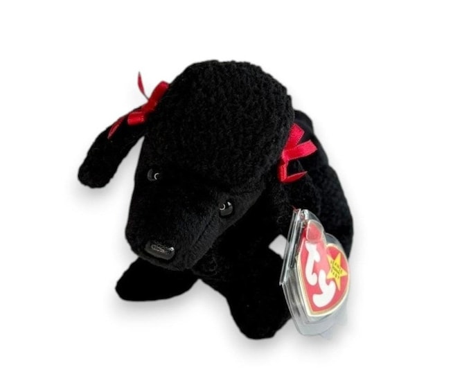 Gigi the Poodle | Parisian Puppy | Mint Heart Tag TY Beanie Baby