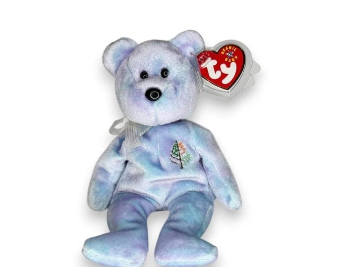 Four Seasons Chiang Mai Bear | Thai Retreat Bear | Mint Heart Tag TY Beanie Baby
