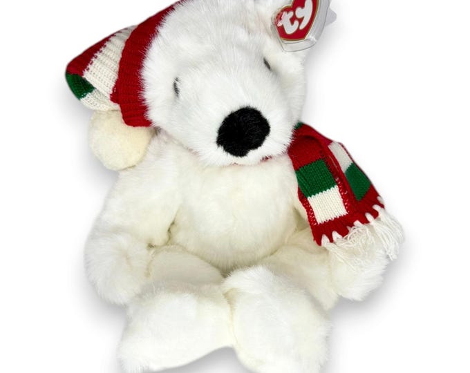 Holiday Bear | Cozy Christmas Teddy | TY Classic Winter Plush Mint Condition