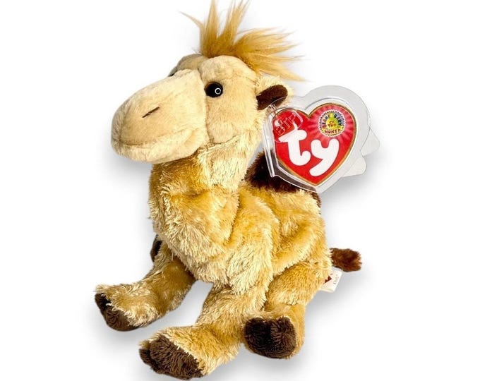 Khufu the Camel | Desert Trailblazer | Mint Heart Tag TY Beanie Baby