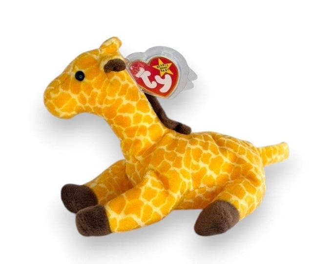 Twigs the Giraffe | Safari Sweetheart | Mint Heart Tag TY Beanie Baby