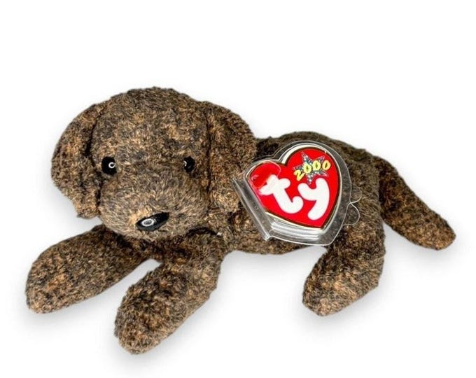 Fetcher the Labrador | Faithful Fetching Friend | Mint Heart Tag TY Beanie Baby