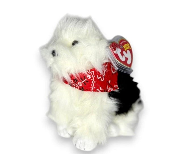 Hobo the Dog | Bandana Buddy  | Mint Heart Tag TY Beanie Baby