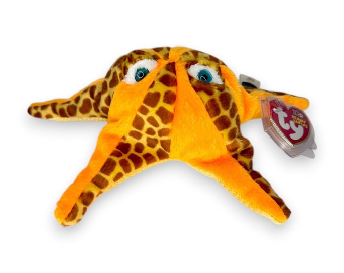 Wish the Starfish | Golden Ocean Star | Mint Heart Tag TY Beanie Baby