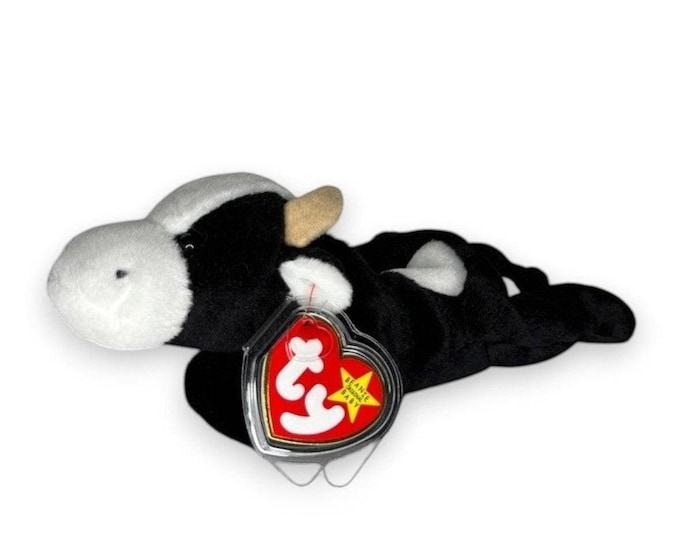 Daisy the Cow | Country Meadow Sweetie | Mint Heart Tag TY Beanie Baby