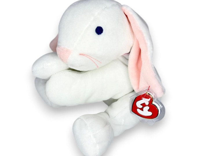 Clover the Rabbit | Lucky Little Bunny | Mint Heart Tag TY Pillow Pal