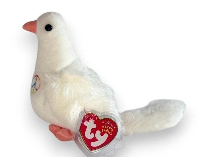 Serenity the Dove | Peaceful Grace Messenger | Mint Heart Tag TY Beanie Baby