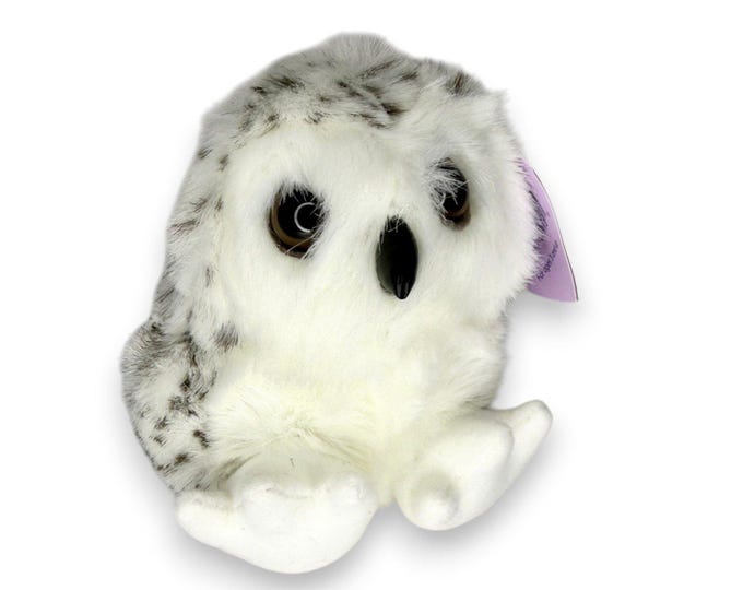 Owen the Owl | Snowy Woodland Sweetheart | Puffkins Collectible Plush