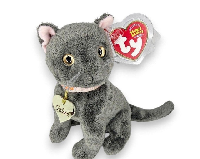 Arlene the Cat | Garfield Movie Friend | Mint Heart Tag TY Beanie Baby