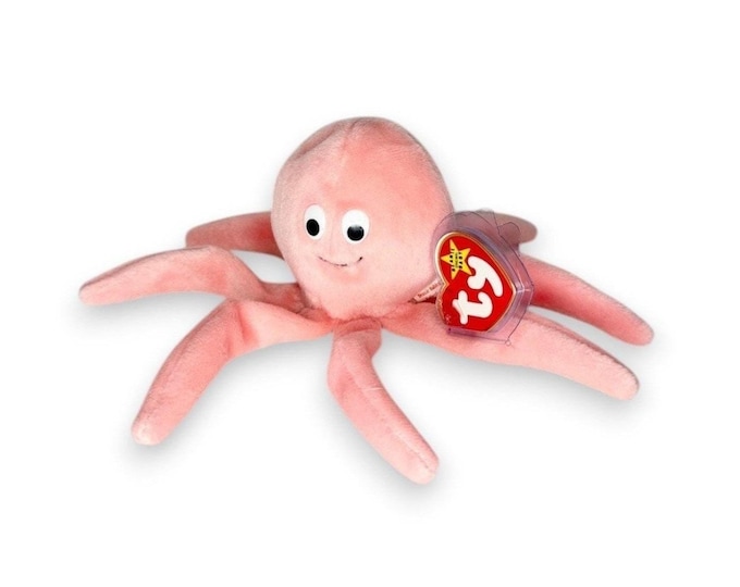 Inky the Octopus | Ocean Cuddler | Mint Heart Tag TY Beanie Baby