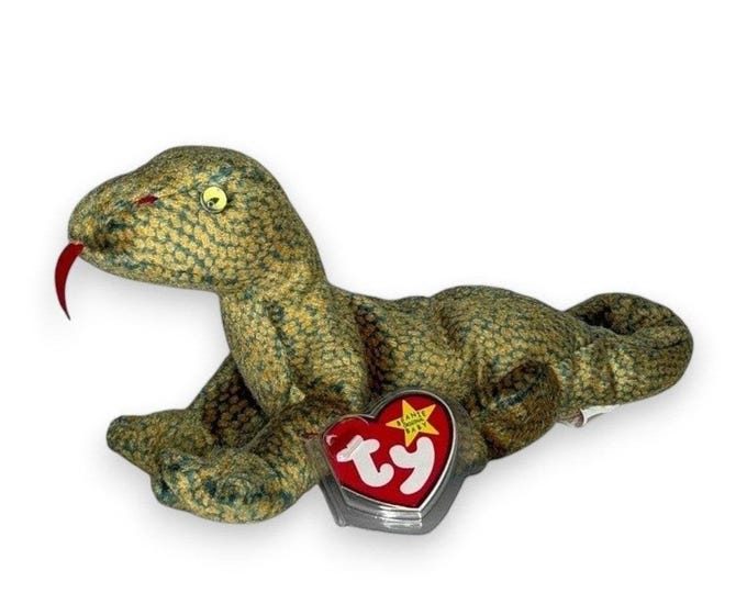 Scaly the Lizard | Desert Sunbather  | Mint Heart Tag TY Beanie Baby