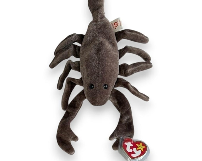 Stinger the Scorpion | Desert Crawler | Mint Heart Tag TY Beanie Baby