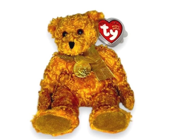 Teddy the Bear  | Centennial Keepsake | Mint Heart Tag TY Beanie Baby