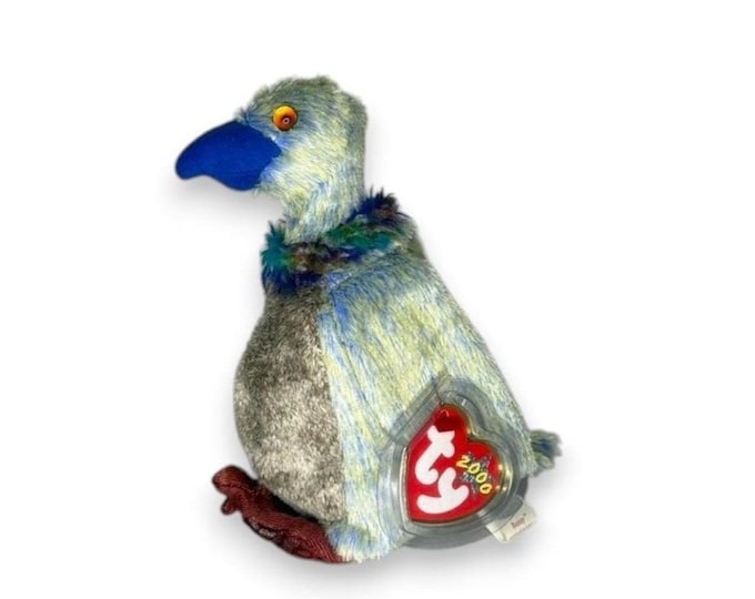 Buzzy the Buzzard | Colorful Canyon Bird | Mint Heart Tag TY Beanie Baby