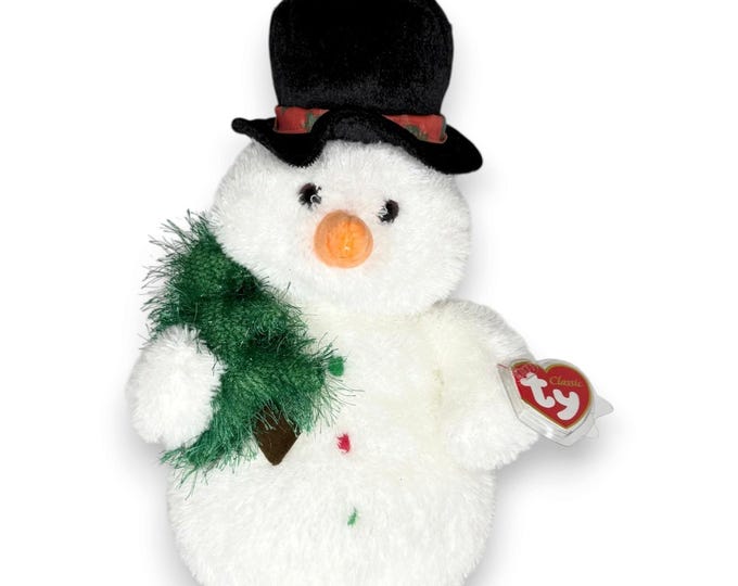 Mr. Flurries the Snowman | Frosty Holiday Friend | TY Classic Plush
