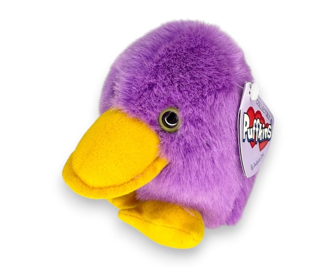Puddles the Platypus | Purple Pond Pal | Puffkins Collectible Plush