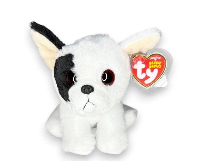 Marcel the Dog | Little Frenchie Friend  | Mint Heart Tag TY Beanie Baby