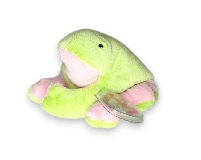 Legs II the Frog | Lily Pad Hopper | Mint Heart Tag TY Beanie Baby