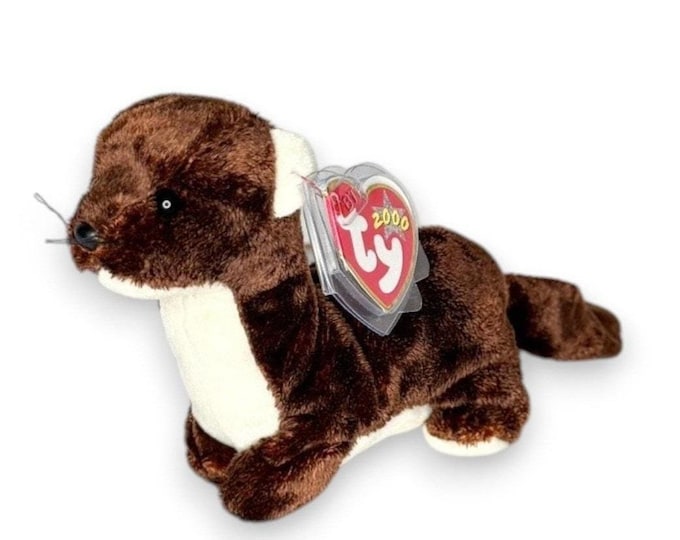 Runner the Mustelidae | Nice Wildlife Friend | Mint Heart Tag TY Beanie Baby