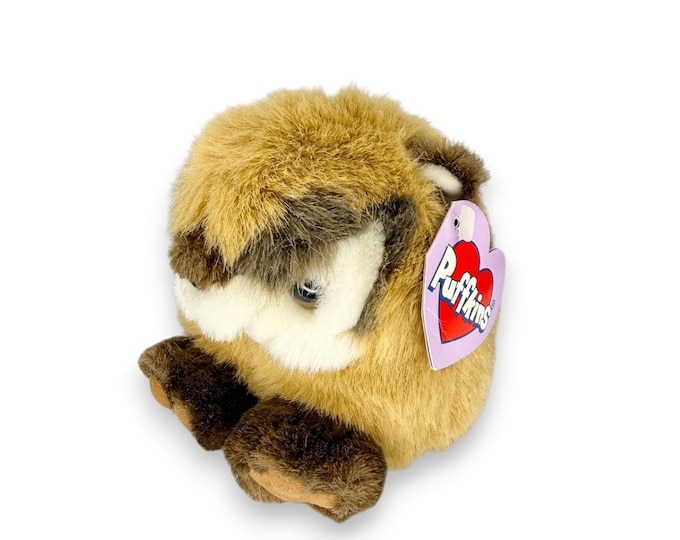 Scooter the Chipmunk | Woodland Cheeky Charmer | Puffkins Collectible Plush