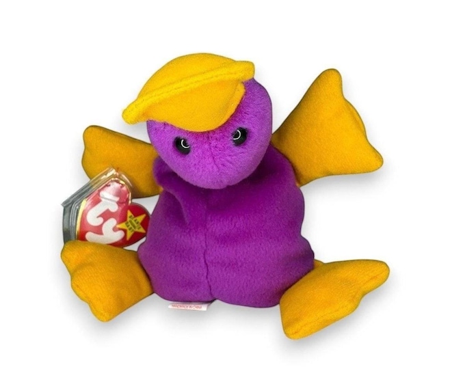 Patti the Platypus | Curious Creek Explorer | Mint Heart Tag TY Beanie Baby