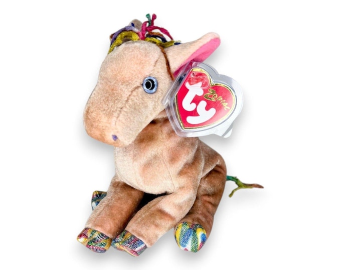Horse the Horse | Colorful Zodiac Spirit | Mint Heart Tag TY Beanie Baby
