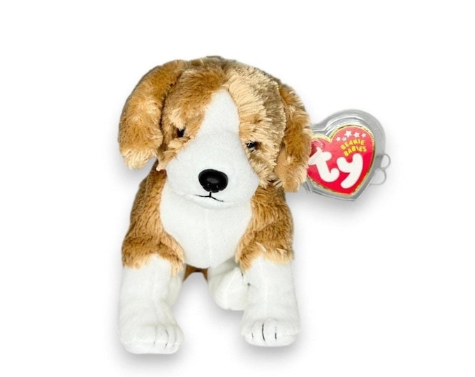 Side-Kick the Dog | Faithful Little Friend  | Mint Heart Tag TY Beanie Baby