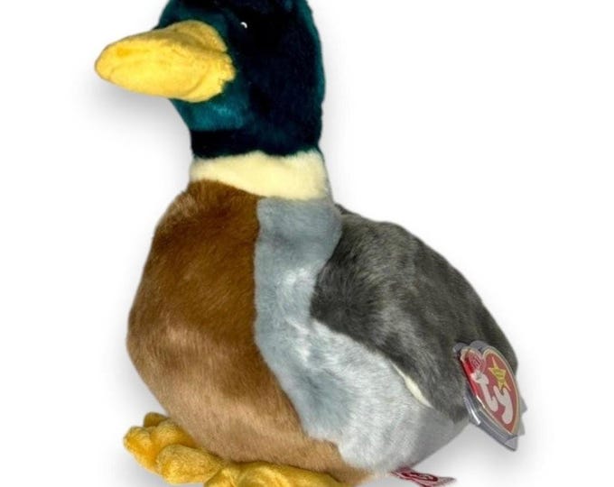 Jake the Duck TY Beanie Buddies | Mint Tags