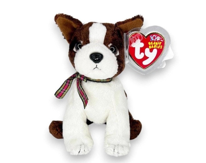 Sport the Dog | Loyal Boston Buddy | Mint Heart Tag TY Beanie Baby