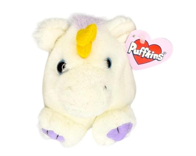 Magic the Unicorn | Enchanted Pastel Pony | Puffkins Collectible Plush