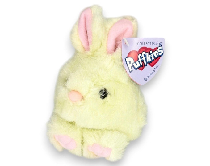Sunshine the Rabbit | Sunny Bunny Sweetheart | Puffkins Collectible Plush