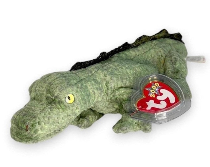 Swampy the Alligator | Wetland Wanderer | Mint Heart Tag TY Beanie Baby