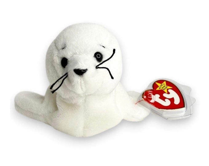 Seamore the Seal | Arctic Ocean Explorer | Mint Heart Tag TY Beanie Baby