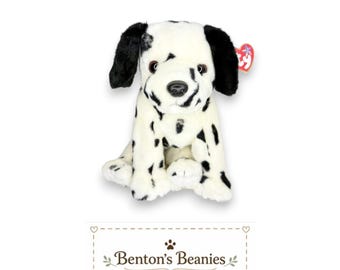 Dotty the Dalmatian TY Beanie Buddies | Mint Heart & Tush-tags