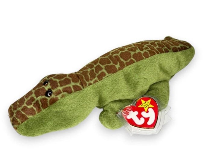 Ally the Alligator | Swamp Side Sweetie | Mint Heart Tag TY Beanie Baby