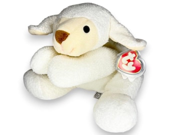 Baba the Lamb | Sweet Little Lamb | NEAR Mint Heart Tag TY Pillow Pal