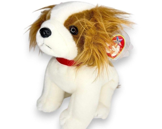 Regal the Dog | Mint Heart Tags TY Beanie Buddy