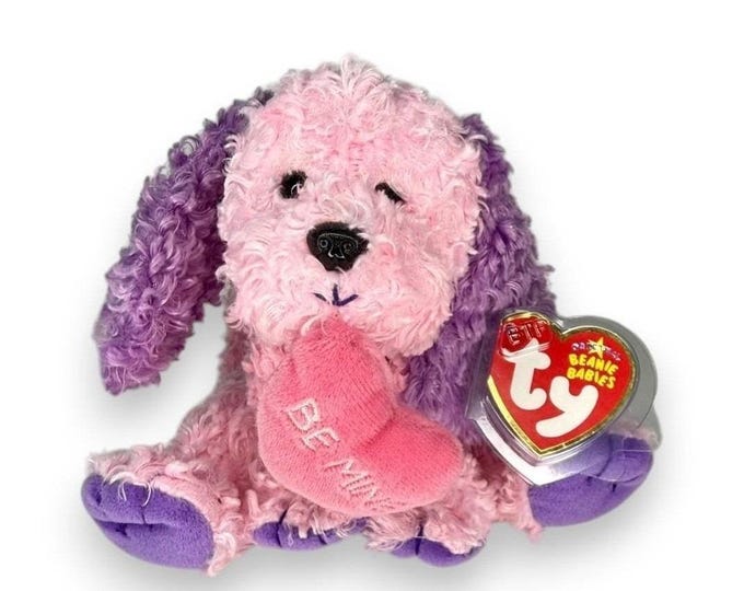 Sweetiekins the Dog | Be Mine Sweetheart | Mint Heart Tag TY Beanie Baby