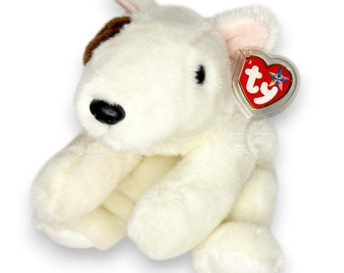 Butch the Dog | Loyal Puppy Sidekick | Mint Heart Tag TY Beanie Buddy