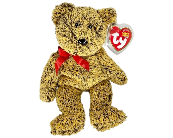 Lex the Bear  | Classic Teddy Charm  | Mint Heart Tag TY Beanie Baby
